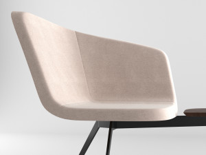 chair bt design domino type 4 3D मॉडल