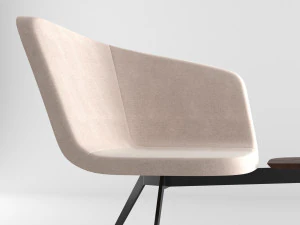 chair bt design domino type 4 3D Model