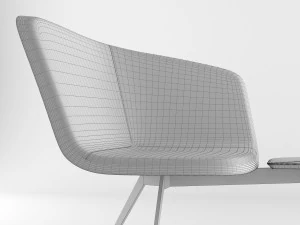 chair bt design domino type 4 3D Model