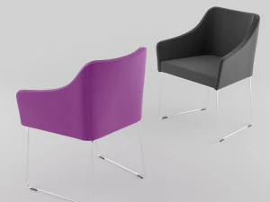 chair bt design kets set 1 3D Model