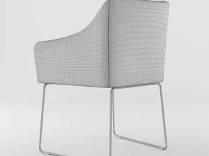chair bt design kets set 1 3D Model