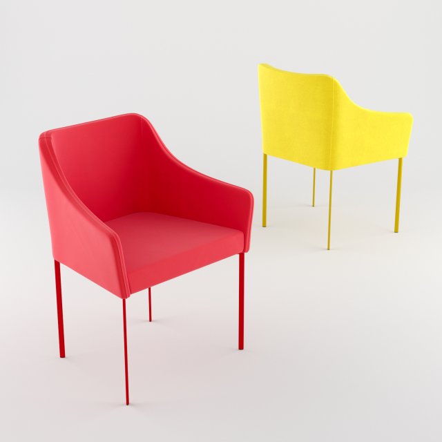 chair bt design kets set 2 Modelo 3D .c4d .max .obj .3ds .fbx .stl .blend 