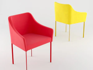 стілець bt design kets set 2 3D Модель