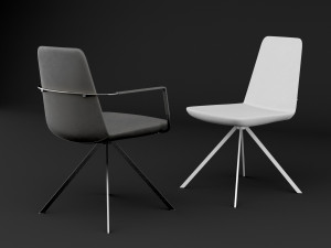 chair bt design pera set 1 3D Модель