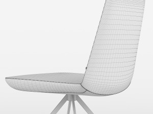 chair bt design pera set 1 3D Модель