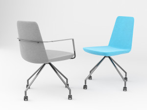 chair bt design pera set 3 3D Модель
