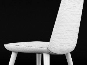 chair bt design pera set 4 Modelo 3D