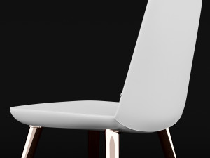 chair bt design pera set 4 Modelo 3D