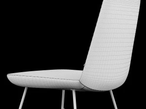 chair bt design pera set 5 3D Model