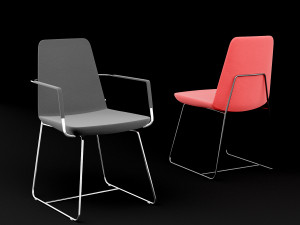 chair bt design pera set 6 3D Модель