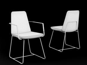 chair bt design pera set 6 3D Modell