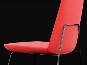 chair bt design pera set 6 3D Model
