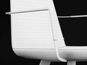 chair bt design pera set 7 3D Model