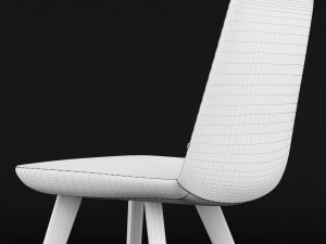 chair bt design pera set 7 3D Model