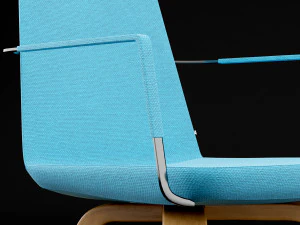 chair bt design pera set 8 3D Model