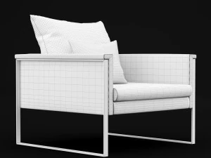 sedia go large singola bt design Modello 3D