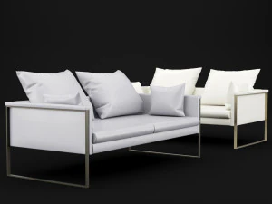 sofa go large double bt design 3D Model