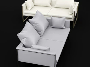 sofa go large double bt design 3D Model