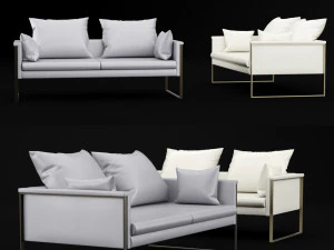 sofa go large double bt design 3D Model