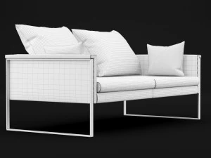sofa go large double bt design 3D Model