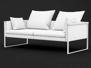 sofa go large double bt design 3D Model