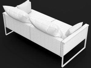 sofa go large double bt design 3D Model