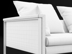 sofa go large double bt design 3D Model