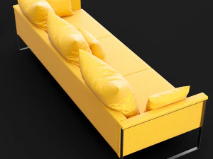 sofa go large triple bt design 3D Model