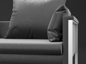 sofa go large triple bt design Modelo 3D