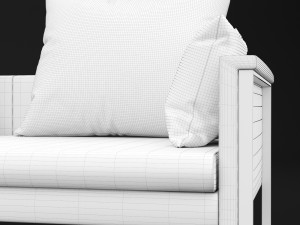 sofa go large triple bt design Modelo 3D