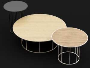 cara cofe table bt design 3Dモデル