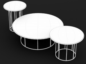 cara cofe table bt design Model 3D