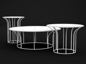 cara cofe table bt design 3D Model