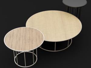 cara cofe table bt design Model 3D