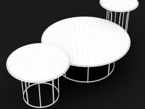 cara cofe table bt design 3D Model
