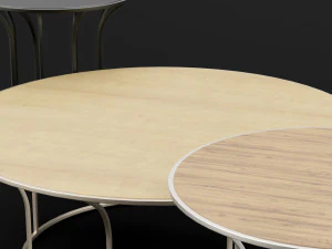 cara cofe table bt design 3D Model