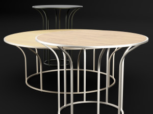 cara cofe table bt design Model 3D