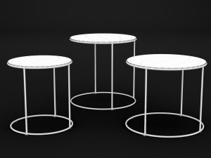 petty cofe table bt design 3Dモデル