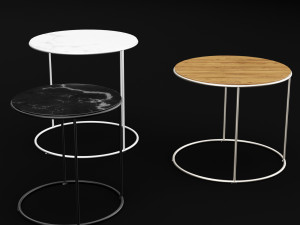 petty cofe table bt design 3Dモデル