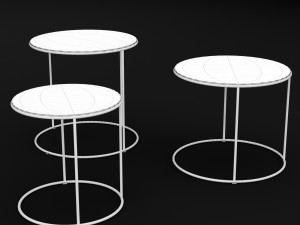 petty cofe table bt design 3Dモデル