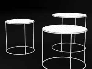 petty cofe table bt design 3Dモデル