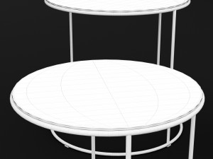 petty cofe table bt design 3Dモデル