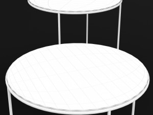 petty cofe table bt design 3Dモデル
