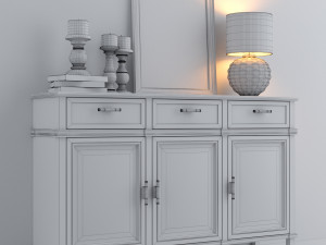 commode 00 3D Model