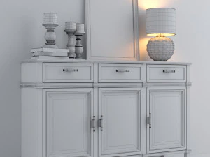 commode 00 3D Model