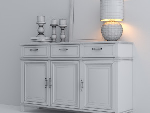 commode 00 3D Model