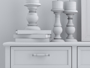 commode 00 3D Model