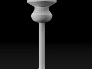 candlestick set 2 3D Model
