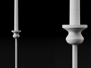 candlestick set 2 Modelo 3D