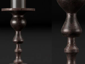 candlestick full 3D Model